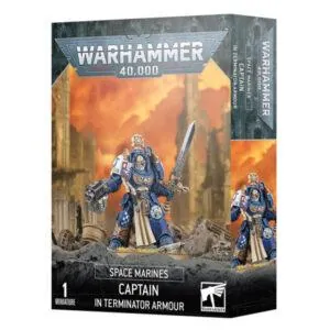 WARHAMMER 40K - SPACE MARINE - CAPITAINE EN ARMURE TERMINATOR