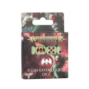 WARHAMMER AGE OF SIGMAR - FLESH EATER COURTS - DICE SET