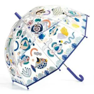 PARAPLUIE MOYEN MODELE - POISSONS - DJECO