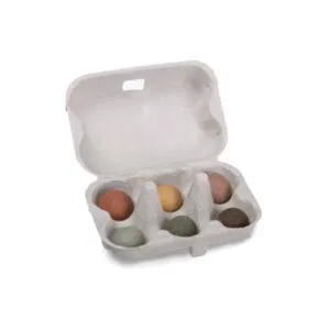 BOITE A OEUFS 6 BOMBES A GRAINES - LE JARDIN DU MOULIN - MOULIN ROTY