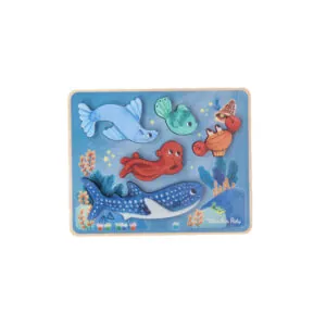 PUZZLE SENSORIEL MOULIN ROTY - LES AVENTURE DE PAULIE - 6 PIECES