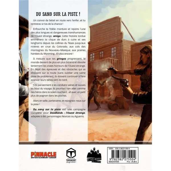 DEADLANDS - L'OUEST ÉTRANGE - DU SANG SUR LA PISTE