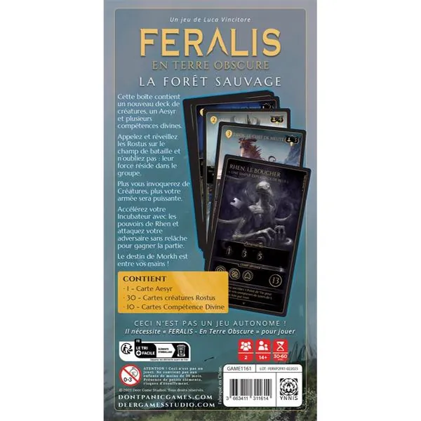 FERALIS EN TERRES OBSCURES - LA FORÊT SAUVAGE