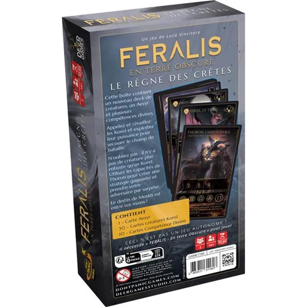 FERALIS EN TERRES OBSCURES - LE RÈGNE DES CRÈTES