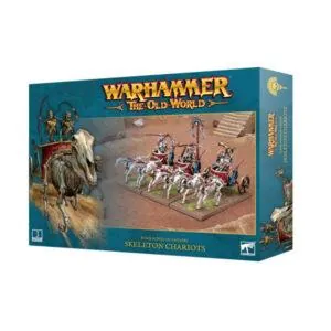 WARHAMMER THE OLD WORLD - TOMB KINGS OF KHEMRI - SKELETON CHARIOTS