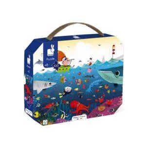 PUZZLE JANOD : LE MONDE SOUS MARIN - 100 PIECES
