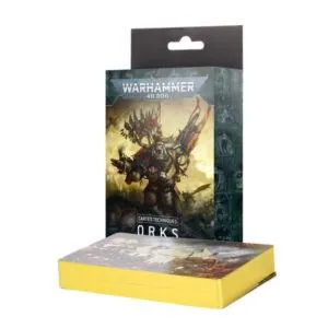 WARHAMMER 40K - ORKS - CARTES TECHNIQUES