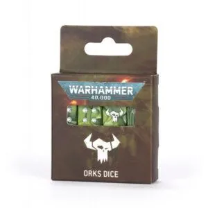WARHAMMER 40K - ORKS - DICE SET