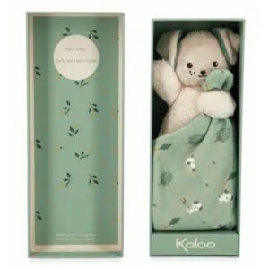 DOUDOU CHIEN - CARRE DOUCEUR - VERT - KALOO