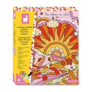 COFFRET CONTOURS ET MOTIFS PAILLETES : DREAMLAND - JANOD