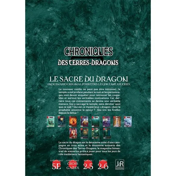 CHRONIQUES DES TERRES DRAGONS n°11 – Le Sacre du Dragon