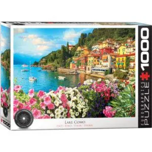 PUZZLE EUROGRAPHICS : LAC DE COME ITALIE - 1000 PIECES