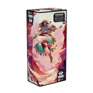 PUZZLE IELLO TWIST PHOSPHORESCENT : DESERT SPIRIT - 1000 PIECES