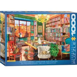 PUZZLE EUROGRAPHICS : ANCIENNE BIBLIOTHEQUE - 1000 PIECES