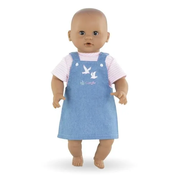 ROBE MARINIERE BORDS DE LOIRE POUPON 30 CM - COROLLE – Image 4