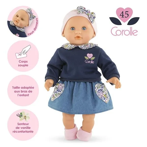 POUPON CALIN JEANNE 30 CM - EDITION ANNIVERSAIRE - COROLLE – Image 5