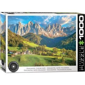 PUZZLE EUROGRAPHICS : DOLOMITES ALPES ITALIE - 1000 PIECES