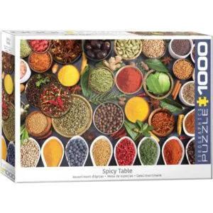 PUZZLE EUROGRAPHICS : ASSORTIMENT D'EPICES - 1000 PIECES