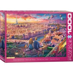 PUZZLE EUROGRAPHICS : TOIT DE PARIS - 1000 PIECES