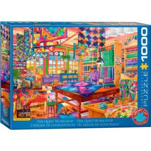 PUZZLE EUROGRAPHICS : ATELIER DE COURTE POINTE - 1000 PIECES