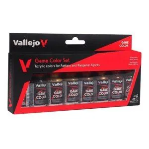 VALLEJO / PRINCE AUGUST - GAME COLOR SET METALLIC COLORS 72303