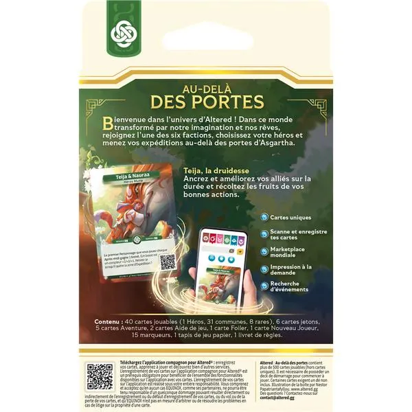 ALTERED - AU-DELÀ DES PORTES - DECK DE DEMARRAGE - MUNA