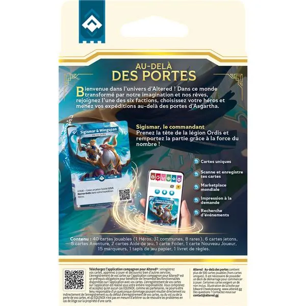 ALTERED - AU-DELÀ DES PORTES - DECK DE DEMARRAGE - ORDIS