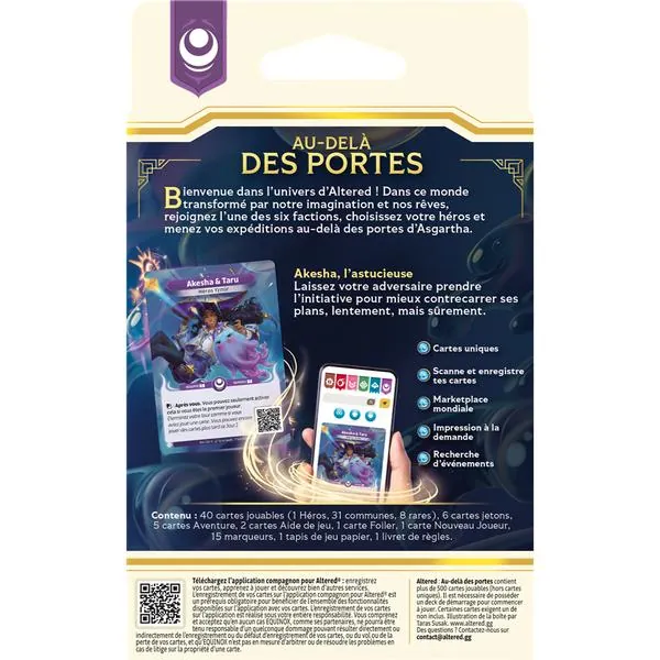 ALTERED - AU-DELÀ DES PORTES - DECK DE DEMARRAGE - YZMIR