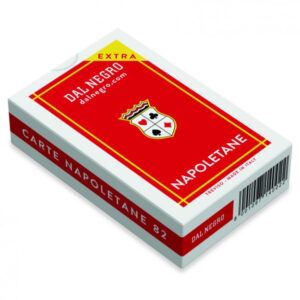 JEU DE CARTES ITALIENNES NAPOLETANE DAL NEGRO 350GR