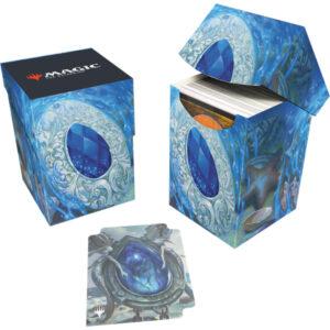 MTG - MODERN HORIZONS 3 - 100+ DECK BOX BLUE