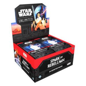 SW UNLIMITED- ÉTINCELLE DE RÉBELLION 24 BOOSTERS-EN