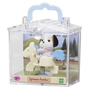 VALISETTE BEBE CHIEN ET CHEVAL - SYLVANIAN FAMILIES