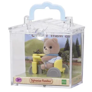 VALISETTE BEBE OURS ET TRYCICLE - SYLVANIAN FAMILIES