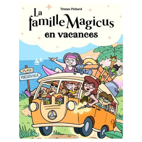 ALBUM AUDIO FLAM 7 ANS - LA FAMILLE MAGICUS - LUNII