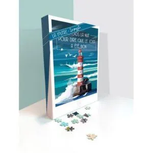 PUZZLE LA LOUTRE : BZH LA NUIT - 1000 PIECES