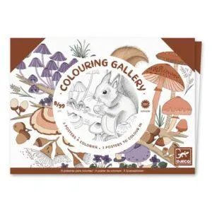 COLOURING GALLERY - NATURALISTE - DJECO