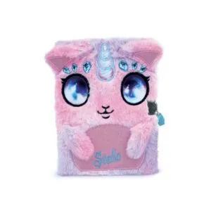 CARNET SECRET COUVERTURE PELUCHE STELLA - NEBULOUS STARS