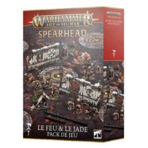 WARHAMMER - AGE OF SIGMAR - SPEARHEAD - LE FEU ET LE JADE - PACK DE JEU