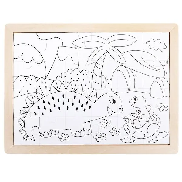 PUZZLE 2 EN 1 : DINOSAURES - 24 PIECES – Image 3