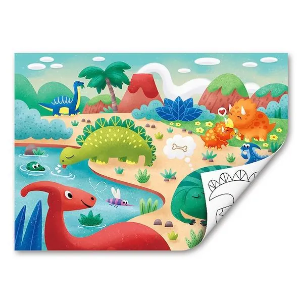 PUZZLE 2 EN 1 : DINOSAURES - 24 PIECES – Image 6