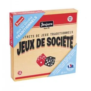 COFFRET JEUX DE SOCIETE TRADITIONNELS - JEUJURA