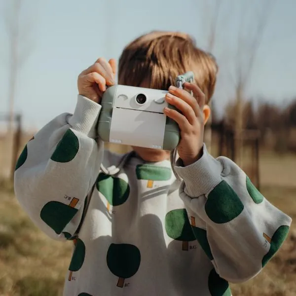 KIDYPRINT - APPAREIL PHOTO INSTANTANE AVEC IMPRESSION THERMIQUE VERT - KIDYWOLF – Image 4