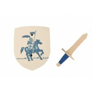 MINI SET ALBERT BLEU BOUCLIER ET EPEE - VAH