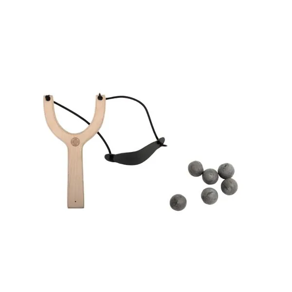 FRONDE EN BOIS ET BALLES EN OUATE - VAH
