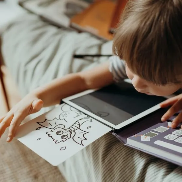 KIDYDRAW - MINI TABLETTE A DESSIN OCEAN ET PIRATES - KIDYWOLF – Image 3