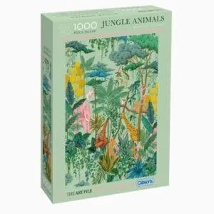 PUZZLE GIBSONS - THE ART FILE : JUNGLE ANIMALS - 1000 PIECES