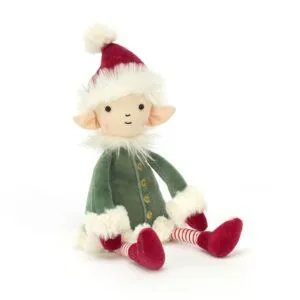 PELUCHE PETIT ELFE DE NOEL - JELLYCAT