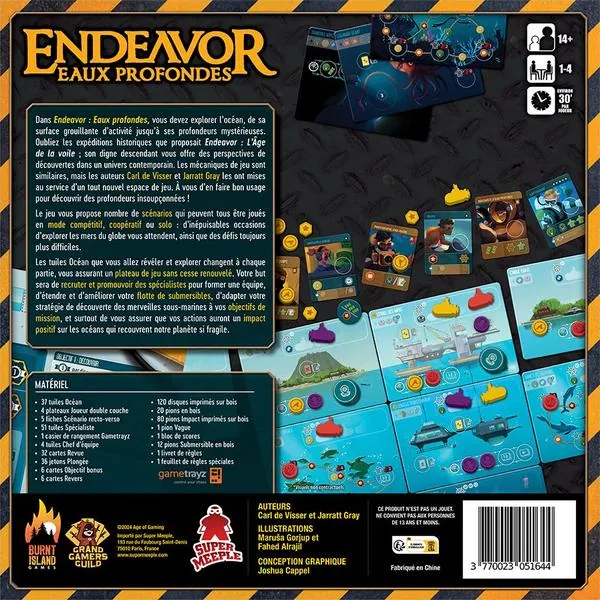 ENDEAVOR – Eaux Profondes