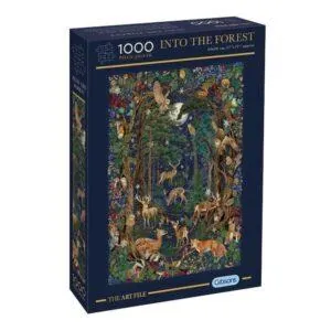 PUZZLE GIBSONS - THE ART FILE : INTO THE FOREST - 1000 PIECES