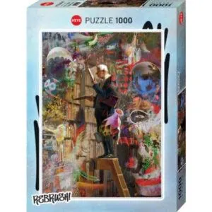 PUZZLE HEYE REBRUSH - G. KONRAD : THE BOOKWORM - 1000 PIECES